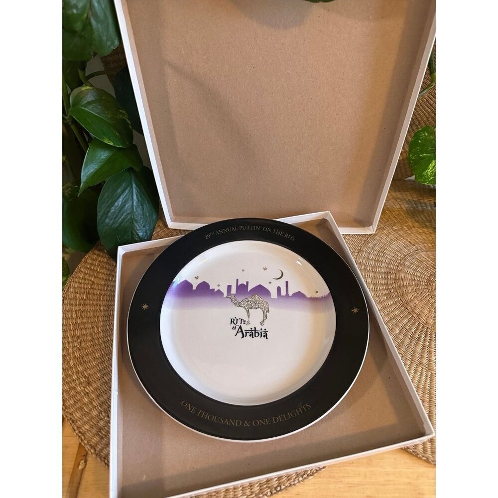 RITz Arabia collectible college plate